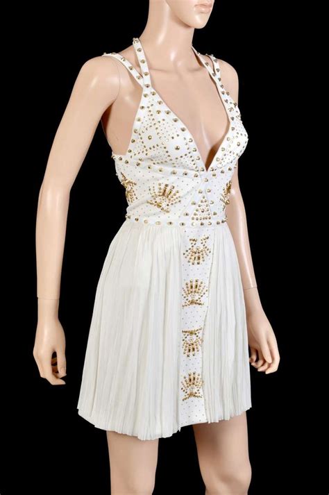 versace white strapless dress|versace dresses bloomingdale.